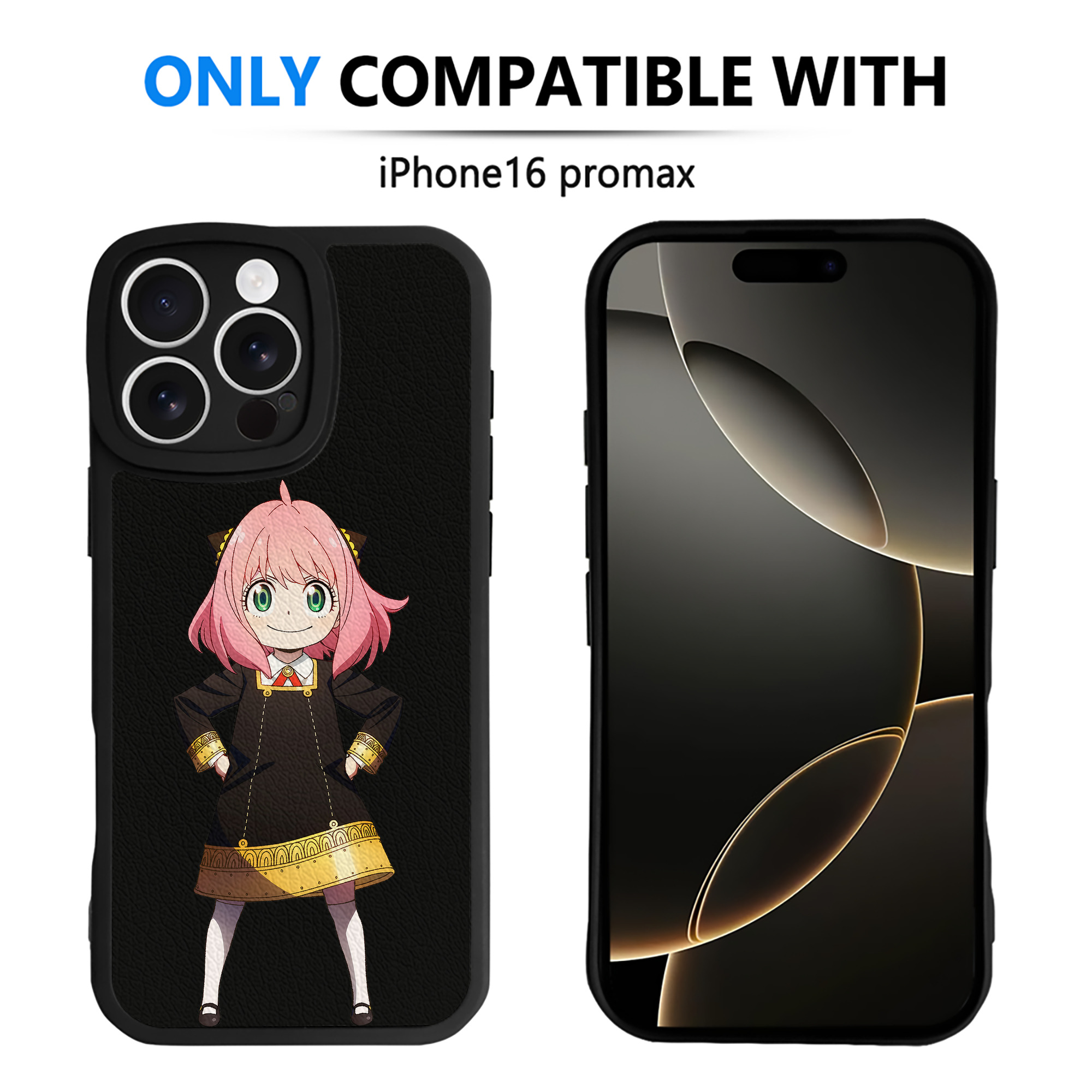 （画像用） SPY×FAMILY间谍家家酒 【iPhone 16シリーズ対応】シリコンスマホケース（レザー調） 材質：シリコン